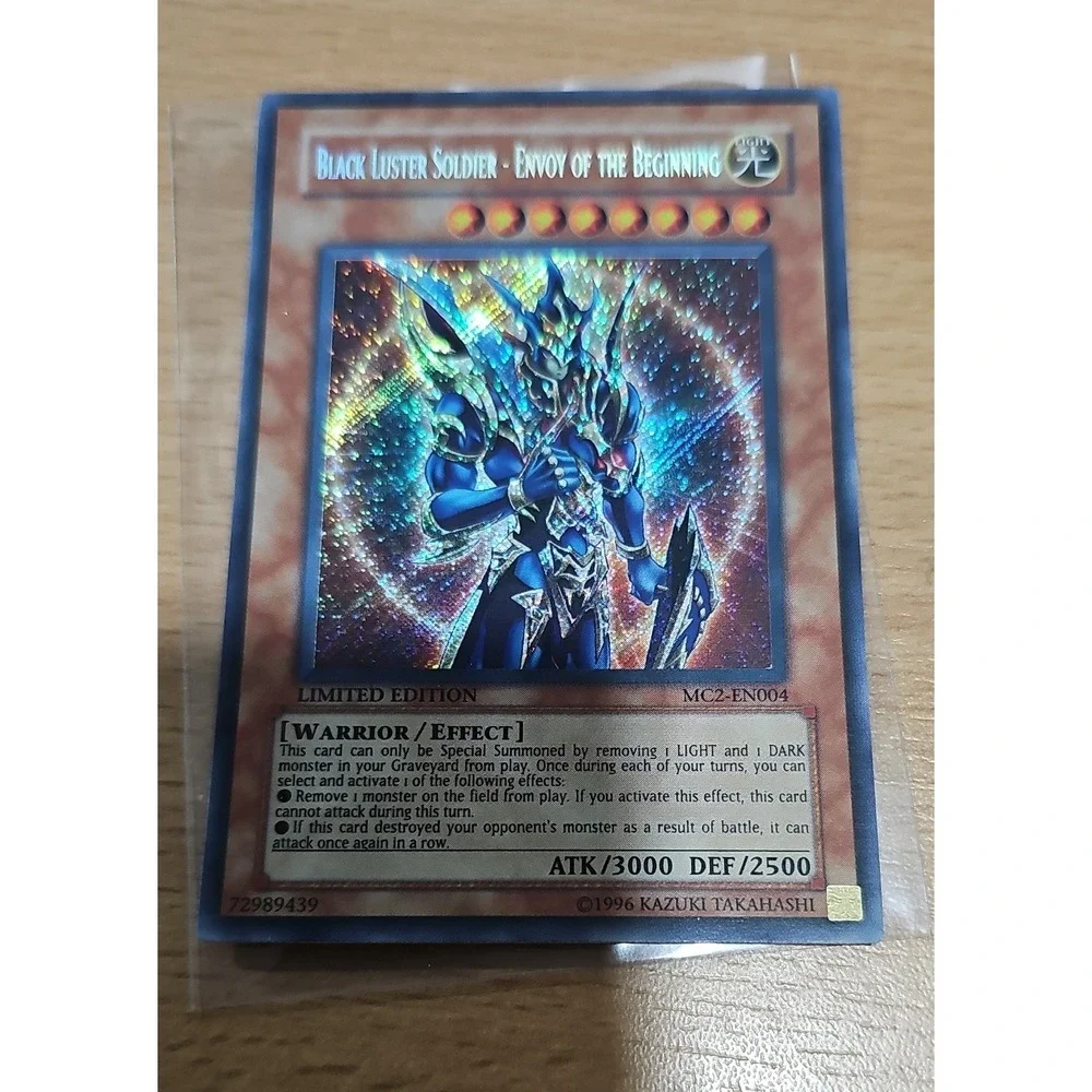 Black Luster Soldier - Envoy of the Beginning MC2-EN004 HP Holo Bleed Misprint